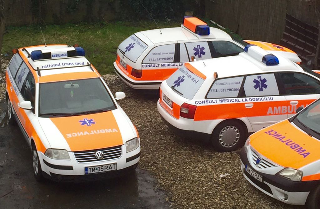 Flota de ambulanțe Rational TRANS-MED